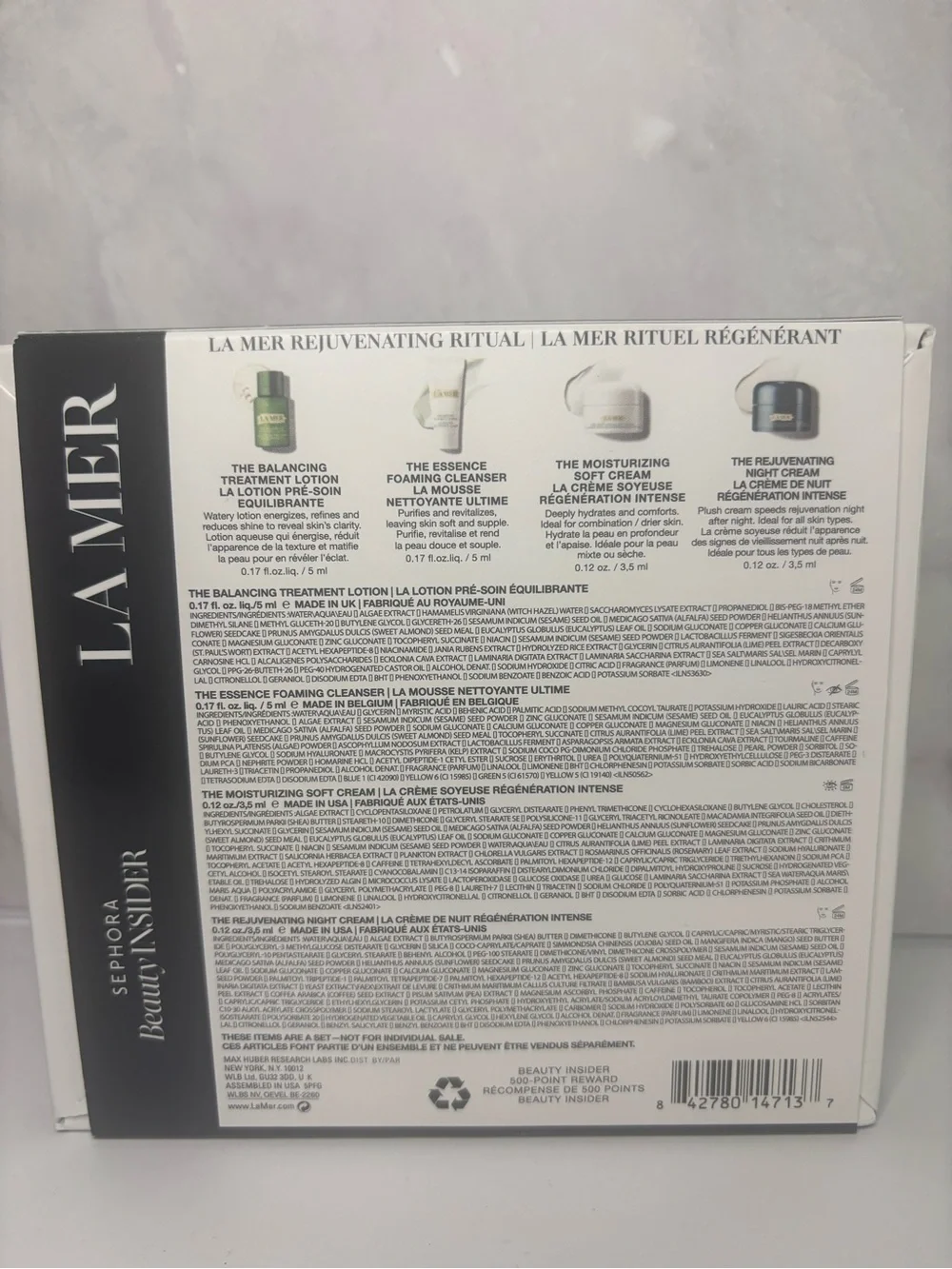 NEW La Mer Rejuvenating Ritual Kit – Exclusive 4 Piece Skincare Travel Size Set